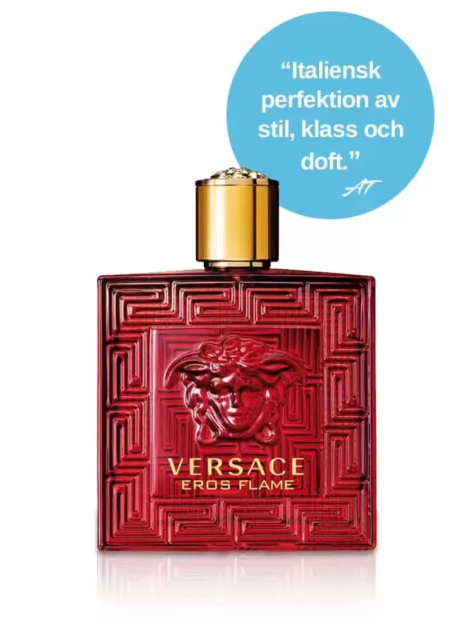 Versace Eros Flame Flaska med citat